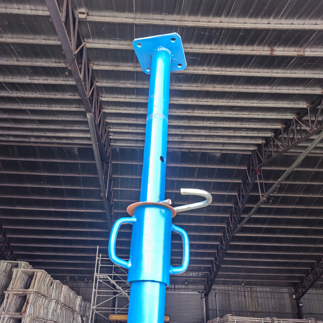 Регулируемые стальные стойки для строительных лесов, опорные опоры для бетона, домкраты