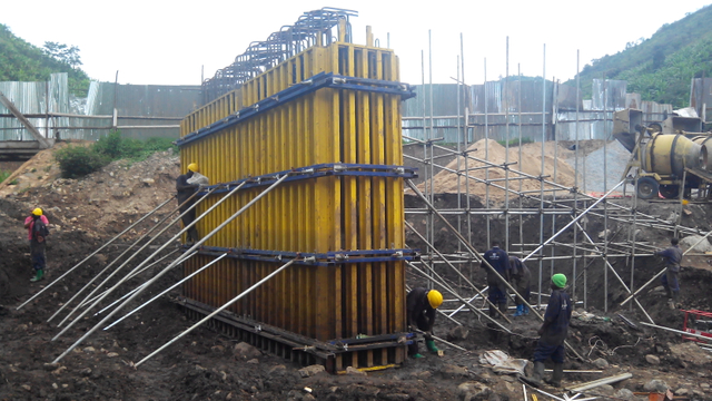 Персонализированные формы Encofrados De Muro De Hormigon De Diseno Para Paredes Interiores Para Construction