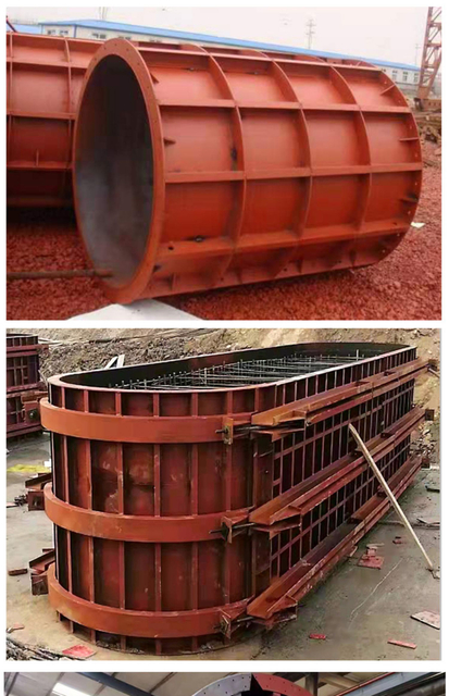 Заводская цена стальной каркас формы утрамбованной опалубки бетонной опалубки здания