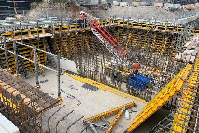 H20 Опалубка для деревянных балок Форма для бетонной стены