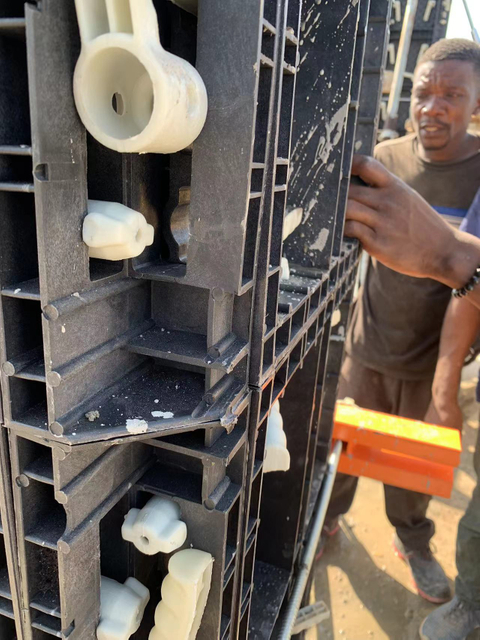 Опалубка плит ZEEMO ABS легкая пластиковая опалубка для бетонных полов плиты/столба/стены