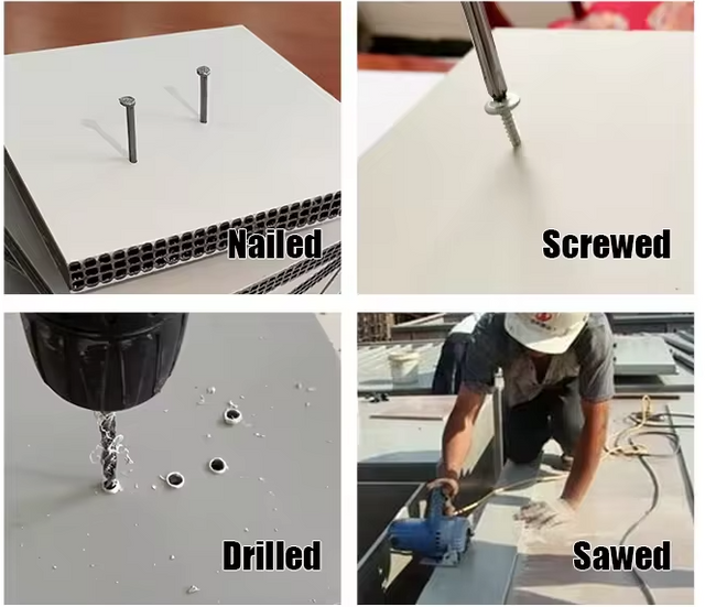 Высокое качество, дешевая цена, полая опалубка Pp, пластиковая доска