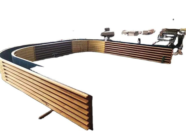 Бассейн деревянная круглая опалубка изогнутая Резервуар из фанеры индивидуальной формы Бетон отлитый для добычи полезных ископаемых септик