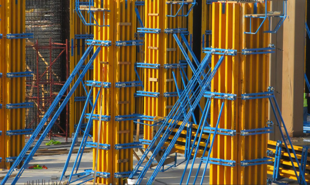 Опалубка для колонн из деревянных балок H20