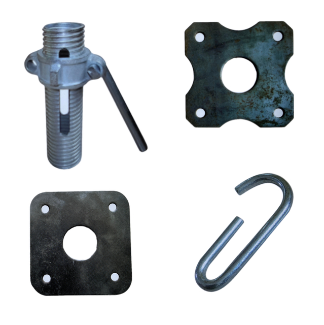 Zeemo Heavy Duty Prop втулка с гайкой литой ручки